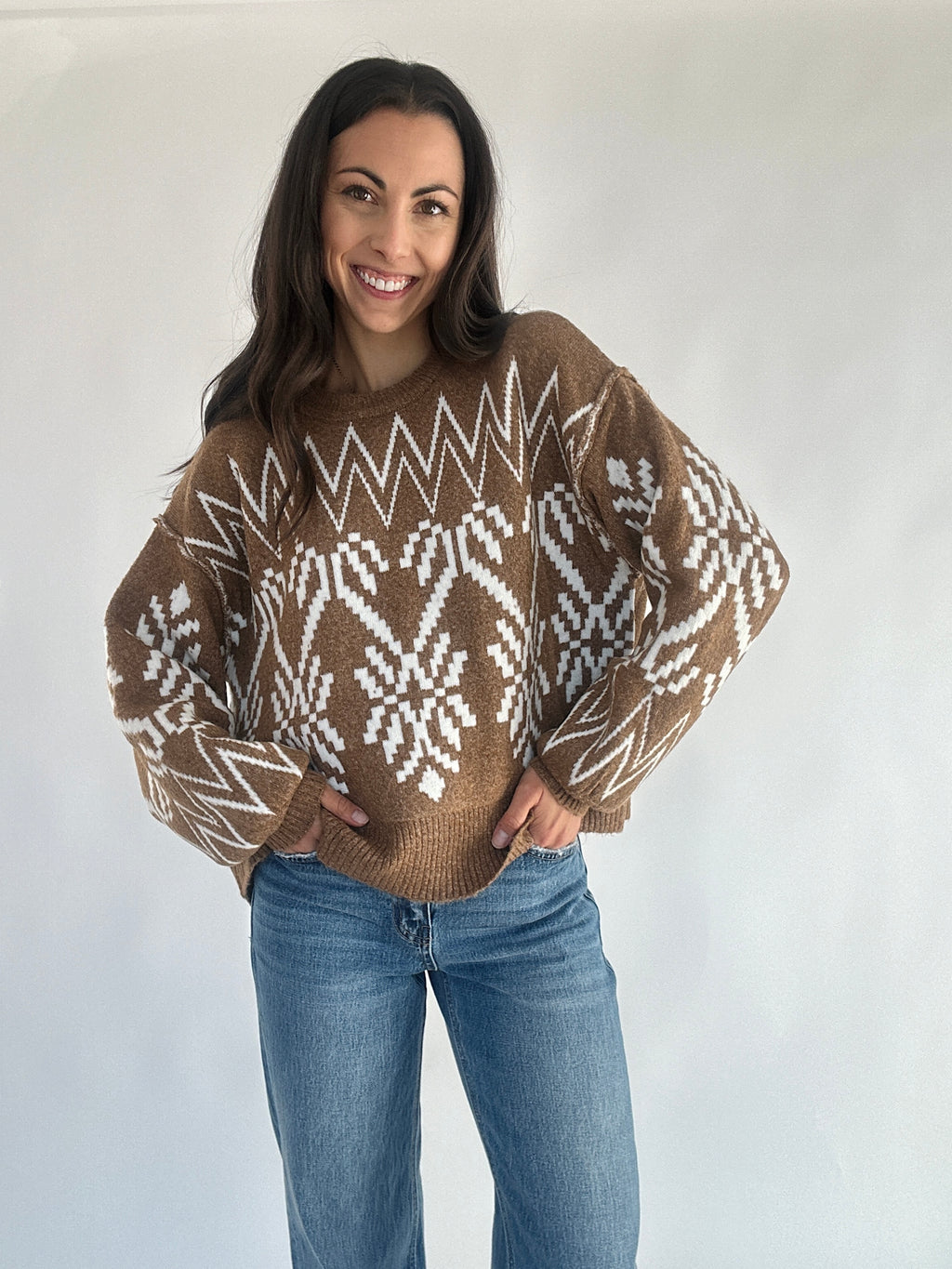 Alpine Sweater - Taupe