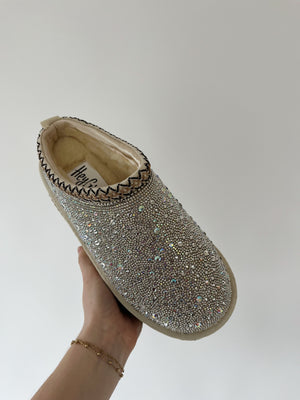 Do Not Disturb Rhinestone Slip Ons