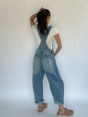 Parker Barrel Denim Overalls