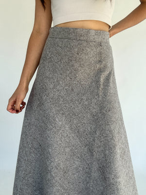 Whylen Maxi Skirt - Brown