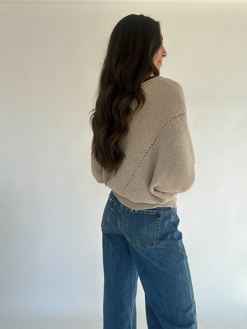 Road To Anywhere Sweater - Oatmeal