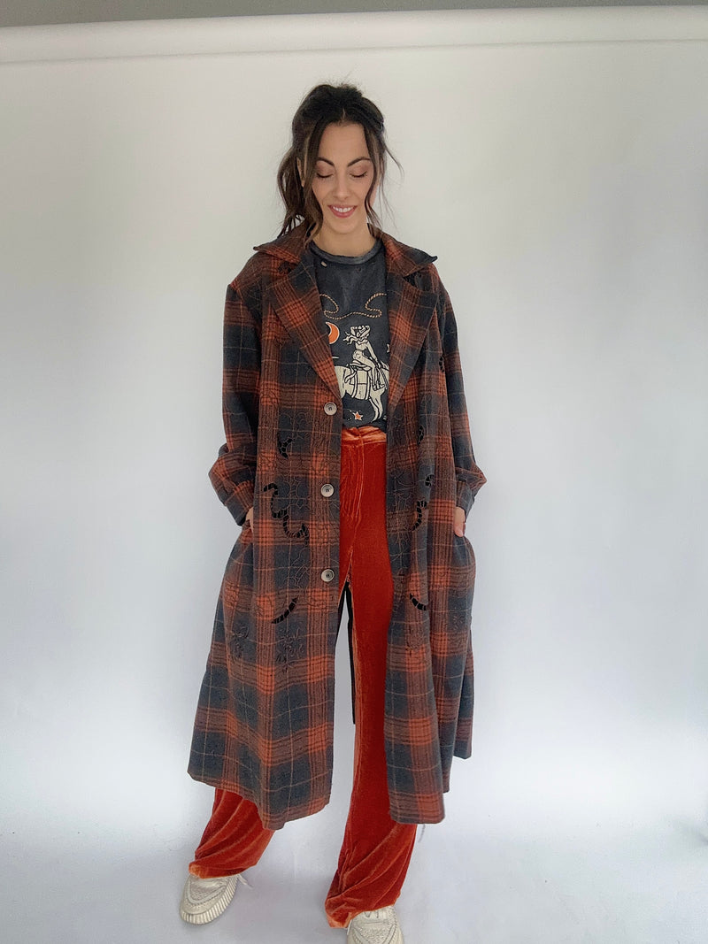 Dorothea Plaid Jacket