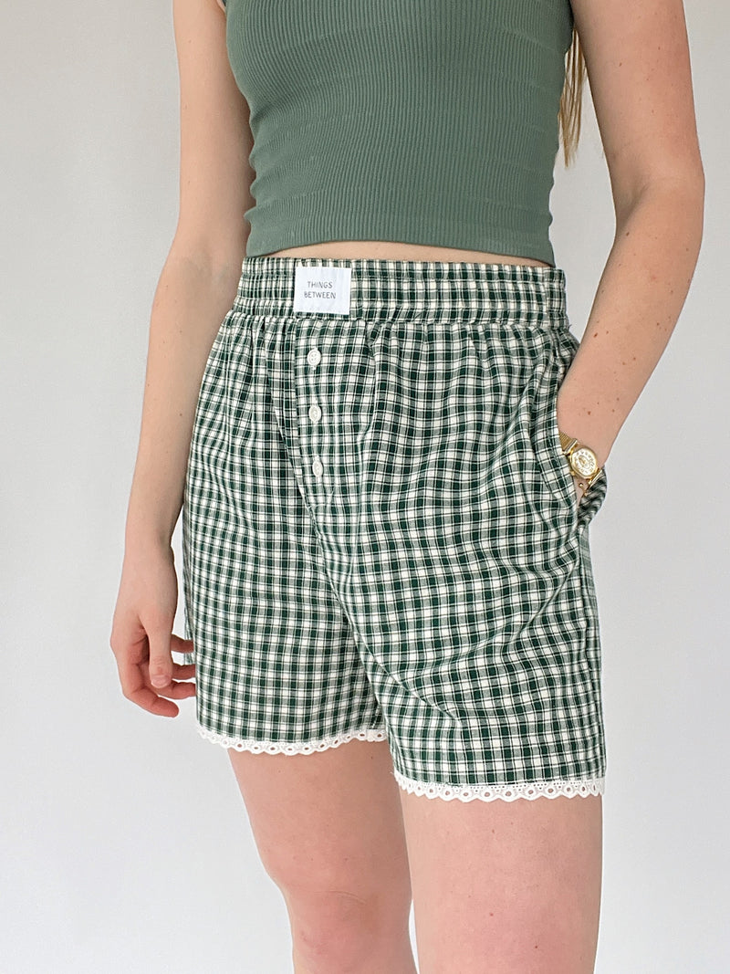 Billie Boxer Shorts - Green