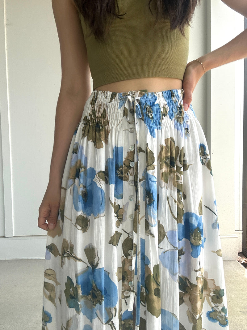 Aris Floral Maxi Skirt