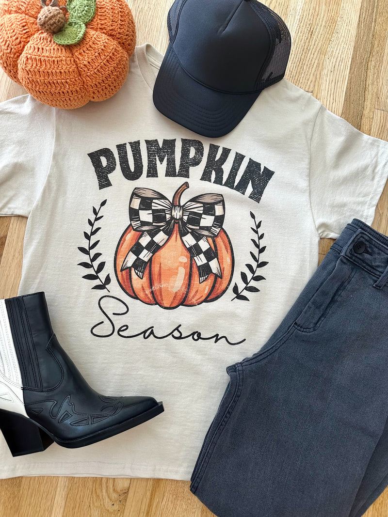 Pumpkin Season Oversized Tee