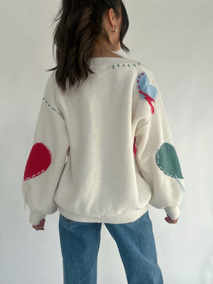 Secret Admirer Heart Sweater