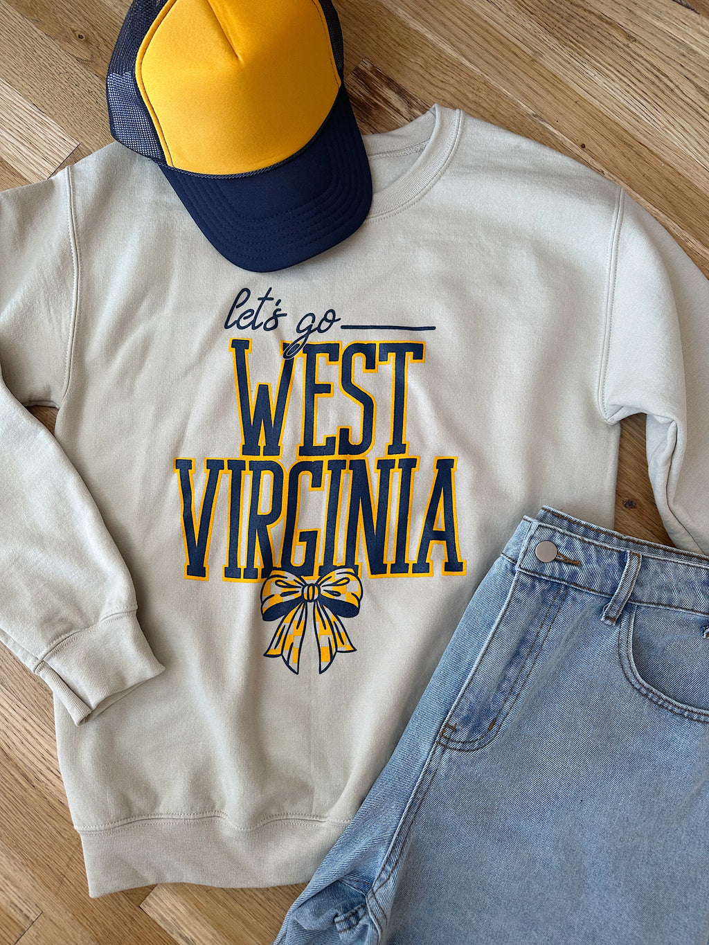 West Virginia Bow Sweatshirt