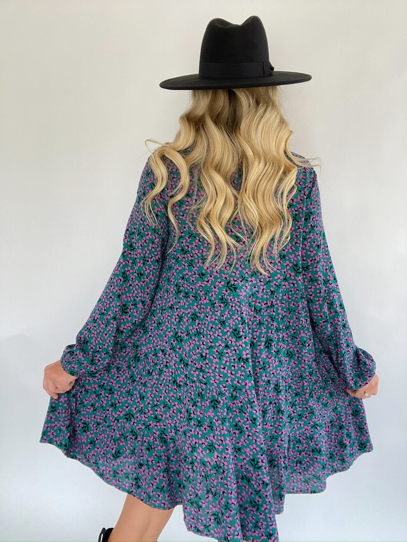 Mixed Emotions Floral Dress