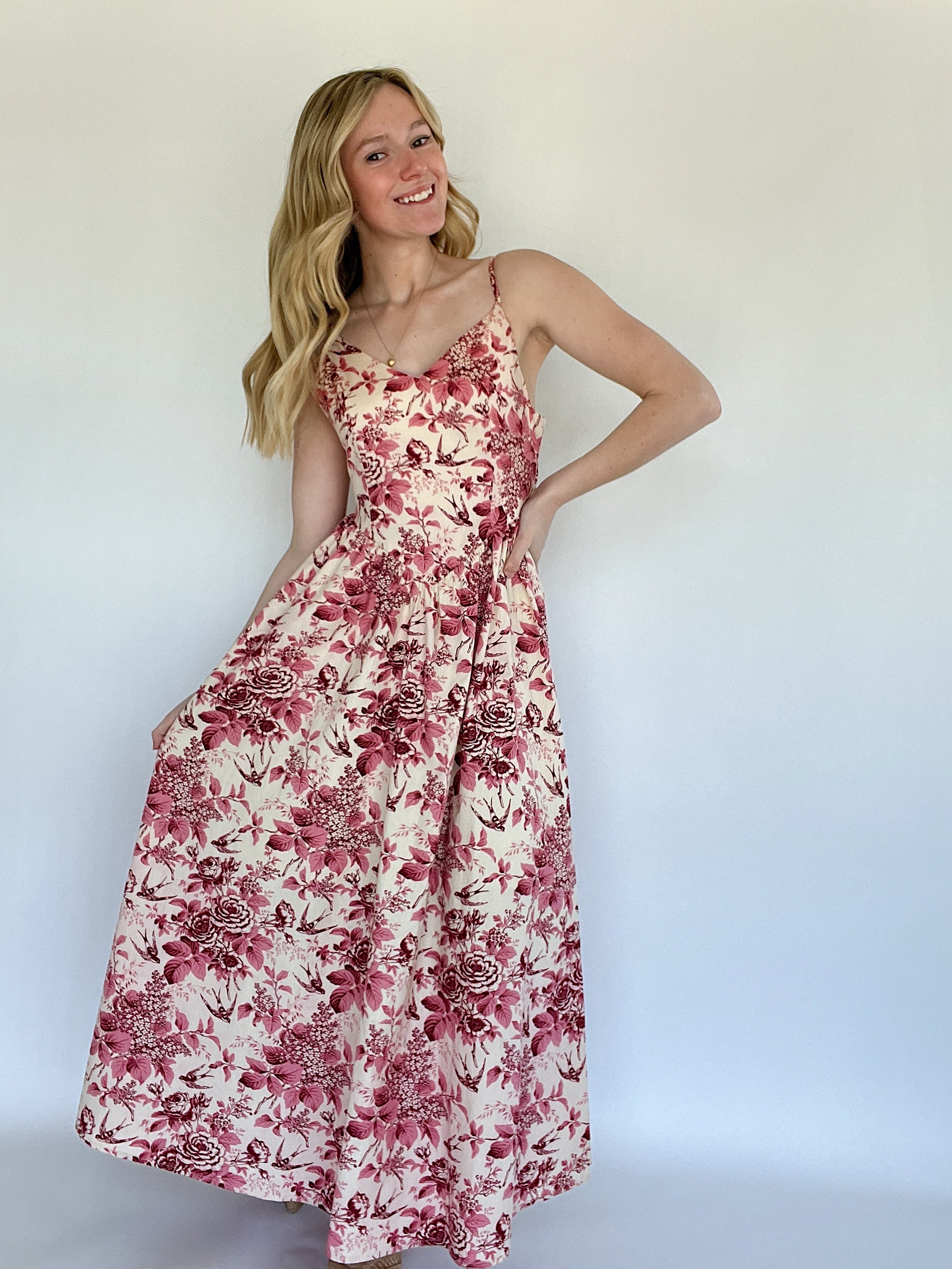 Annalise Floral Maxi Dress