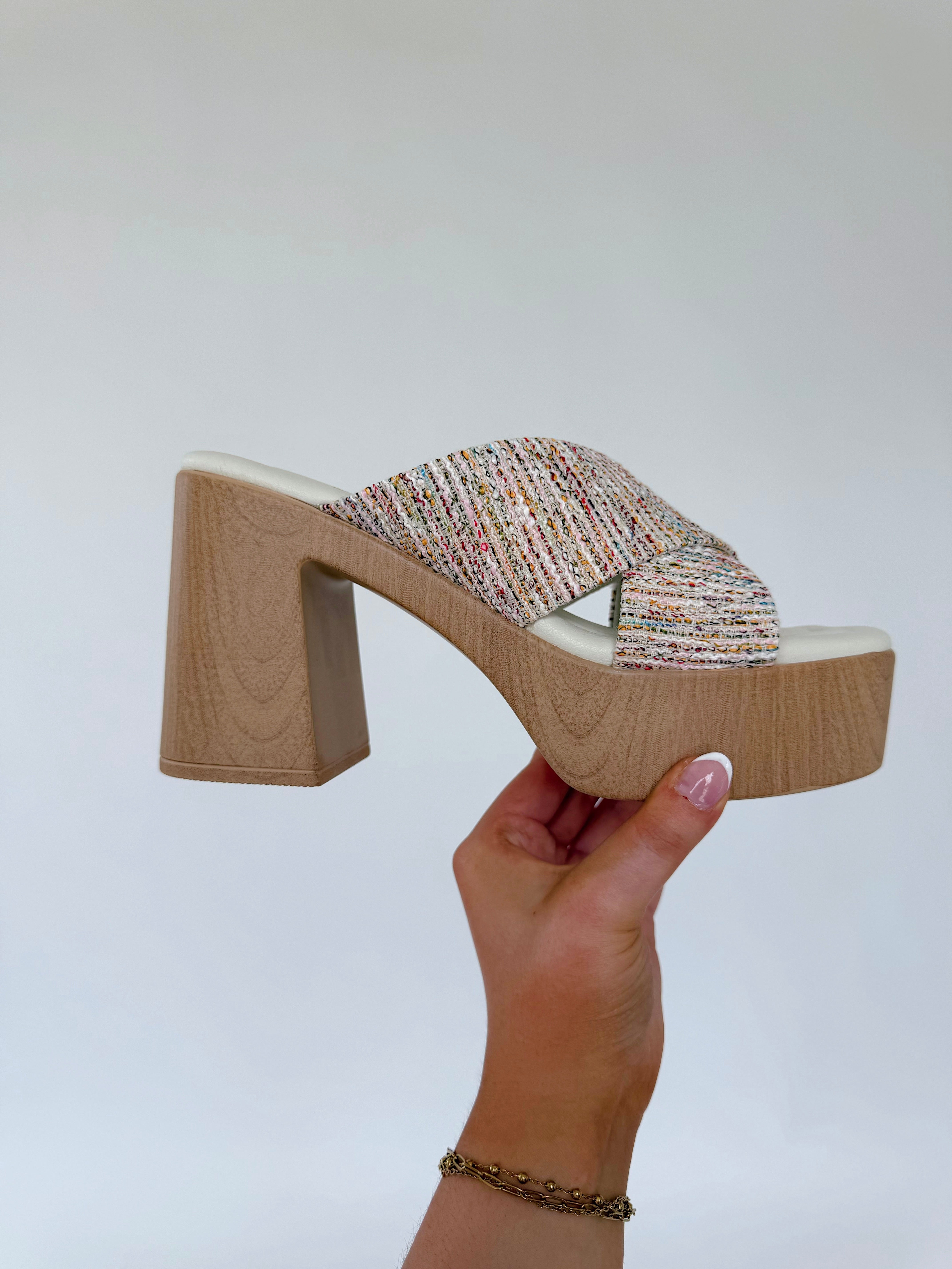 Arling Platform Heels Side