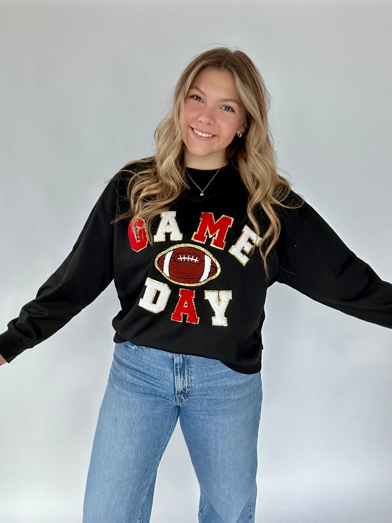 Game Day Pullover - Black