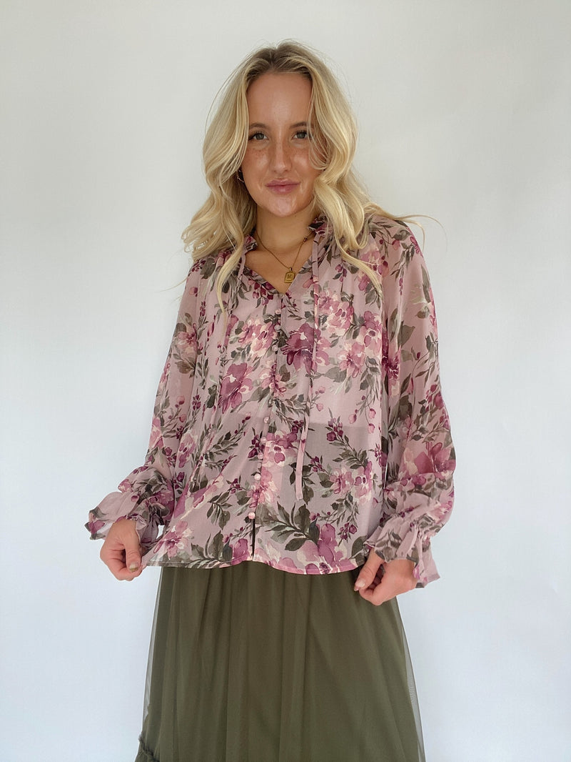 Finer Things Floral Top