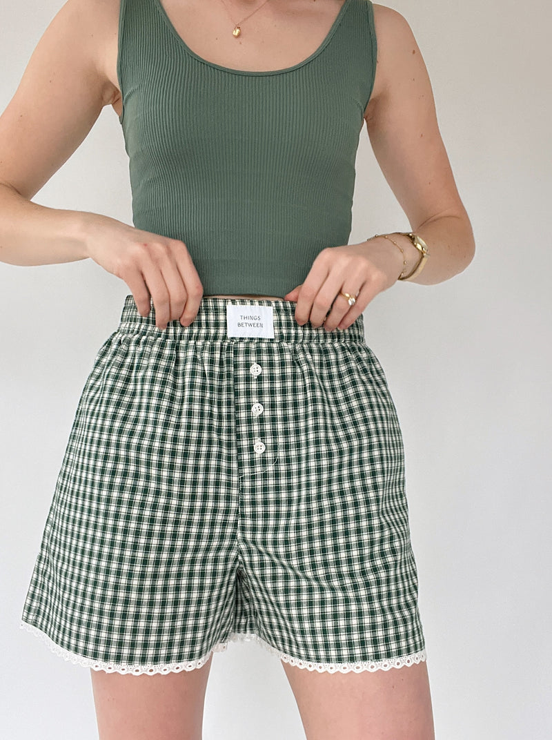 Billie Boxer Shorts - Green