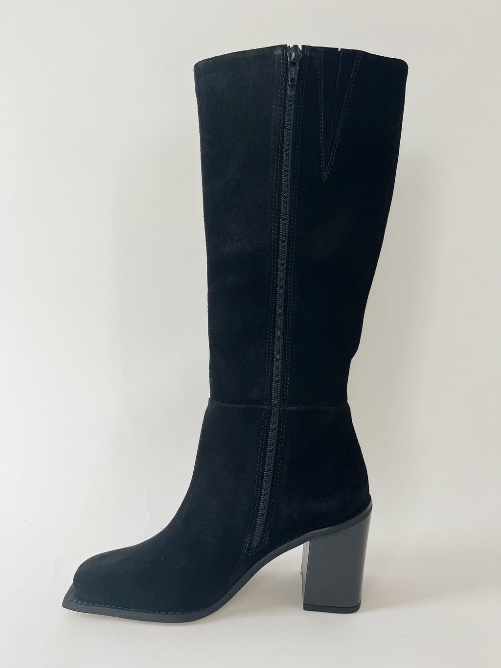 Highness Knee High Boot - Black