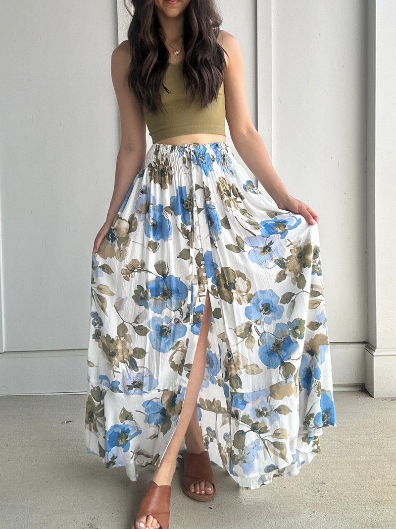 Aris Floral Maxi Skirt