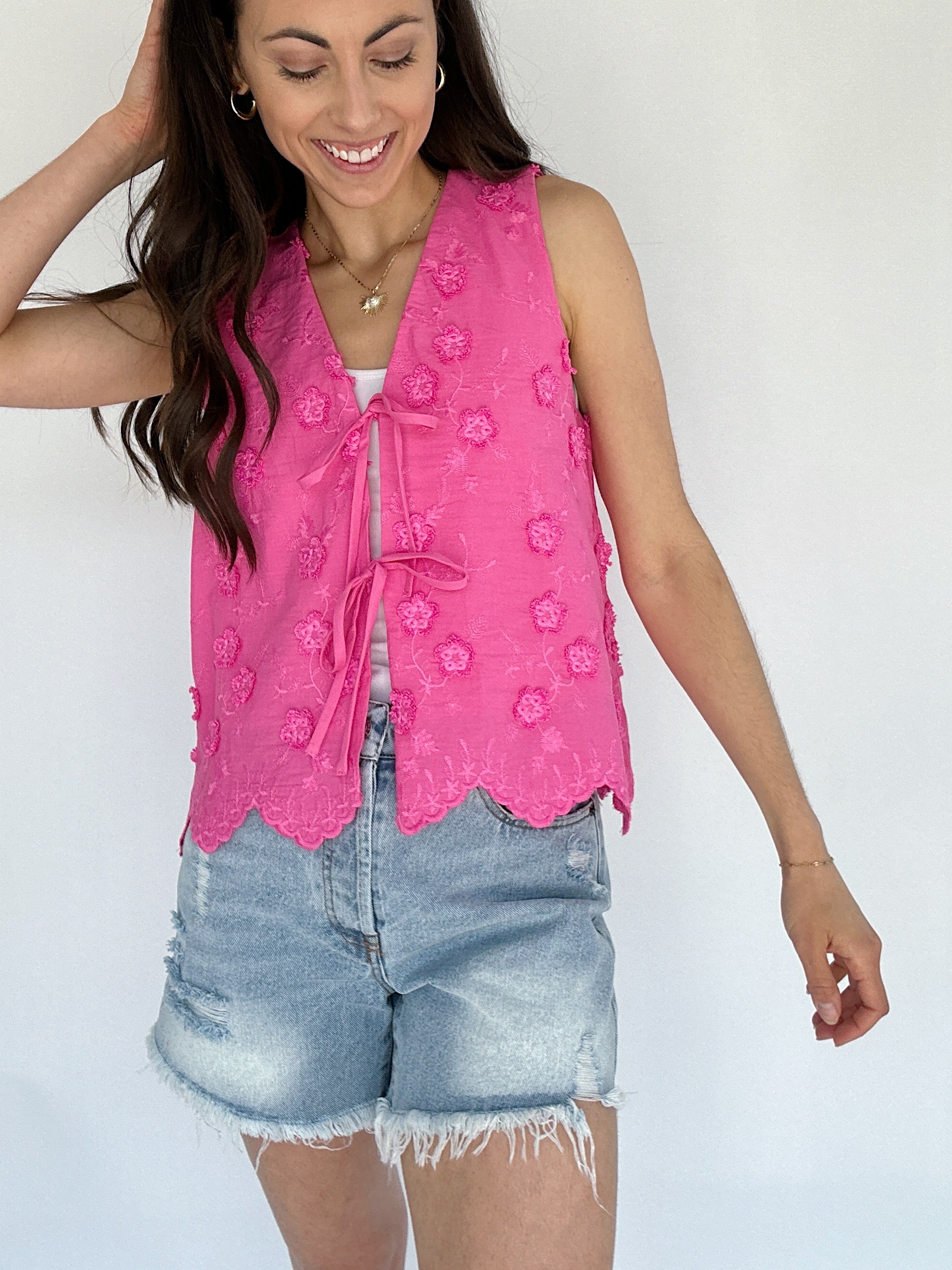 Baylee Floral Vest Top