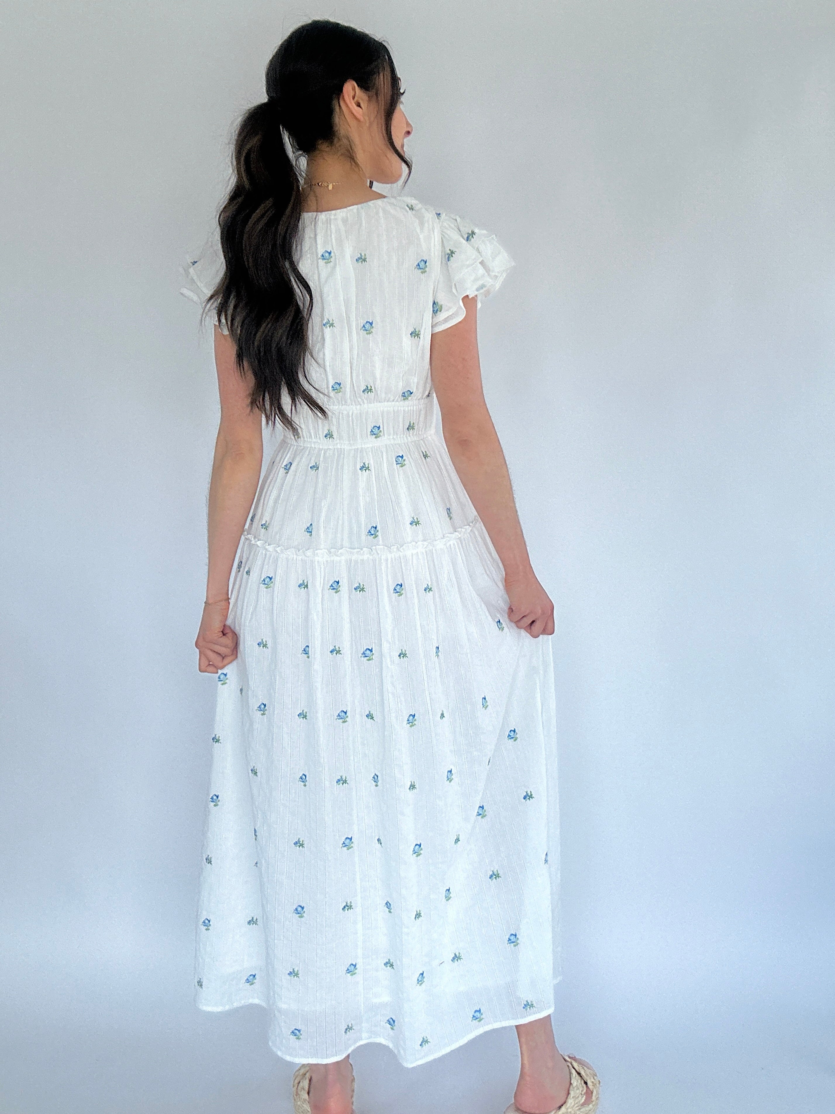 Blossom Babe Maxi Dress Back