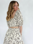 Brunch Babe Top Smocked Back