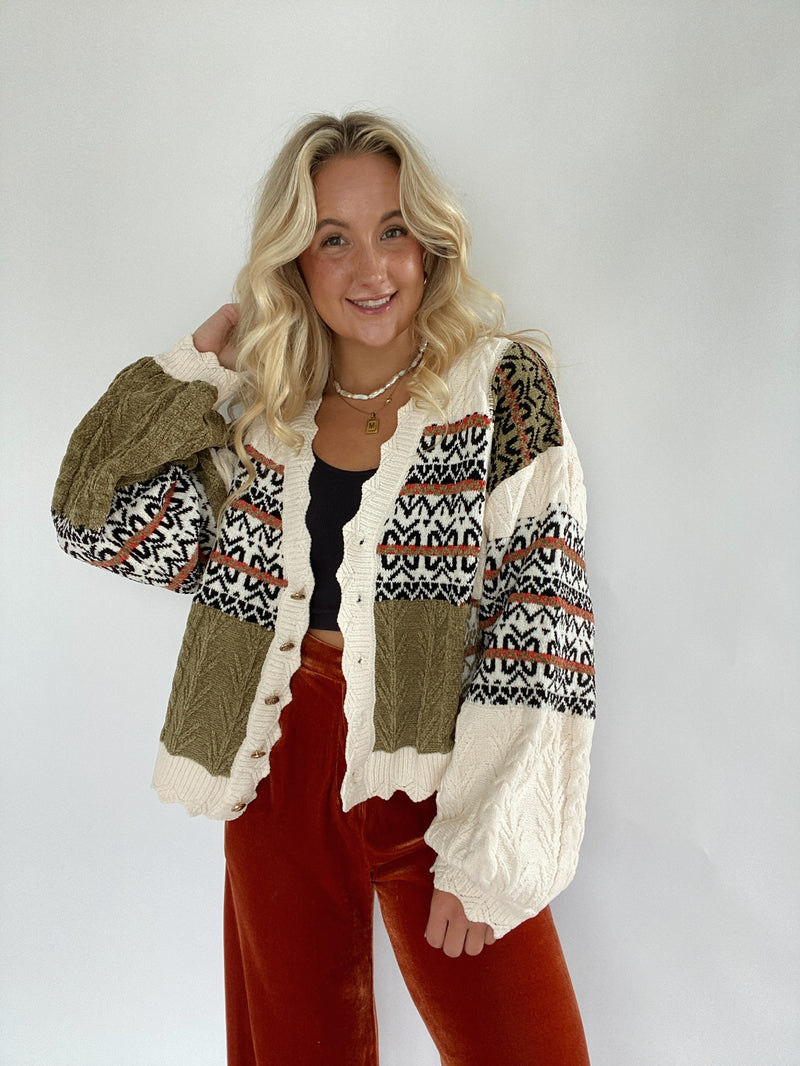Fable Chenille Cardigan