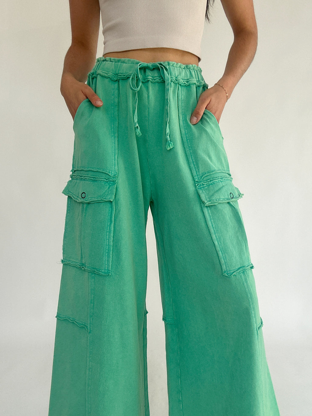 Middle Of The Road Pants - Atlantis Green