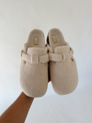 Qwest Shearling Clog