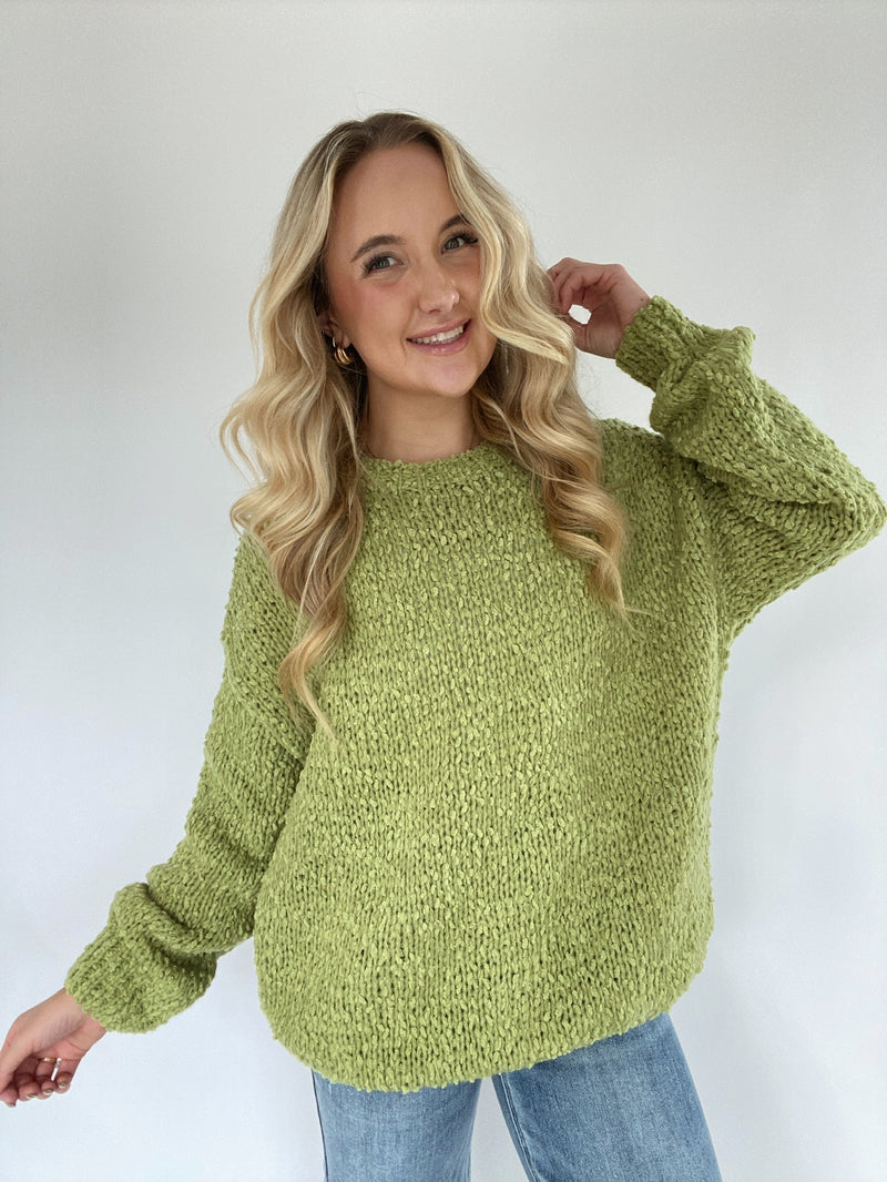 As You Know It Sweater - Green