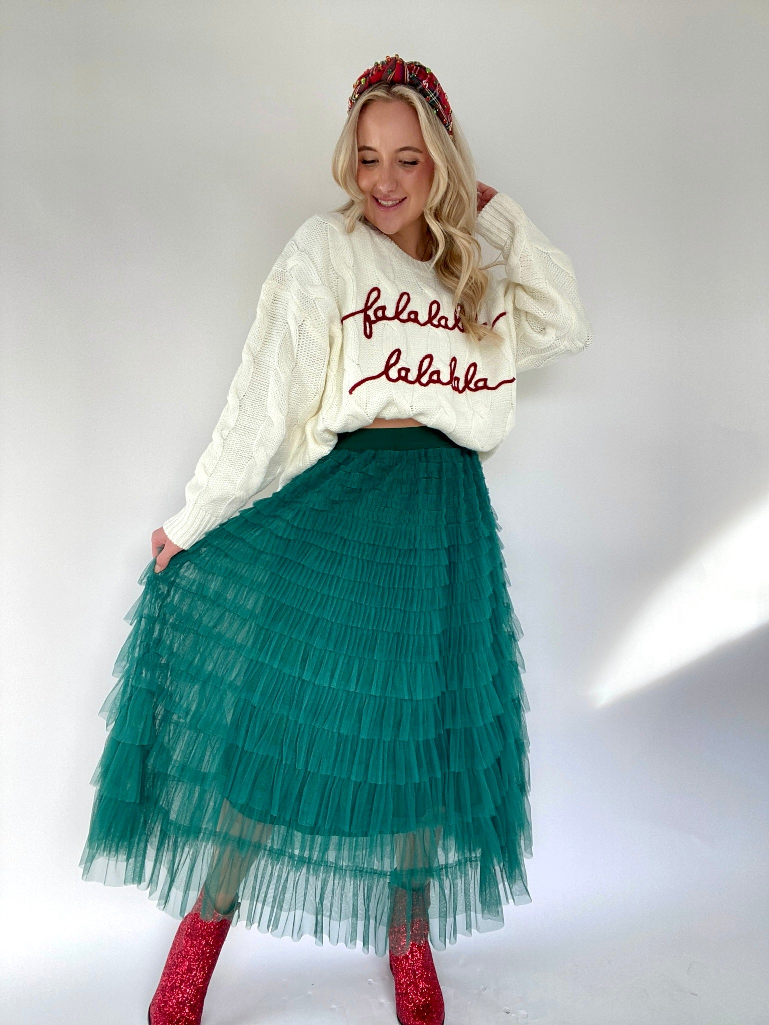 Joyful Tiered Tulle Skirt