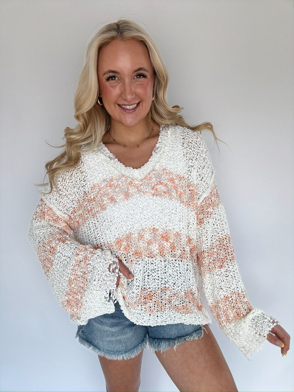 Dreamsicle Knit Top