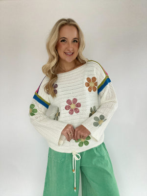 Make Your Day Daisy Sweater