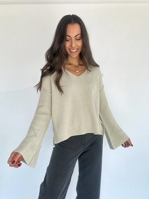 Bernadette Sweater - Sage