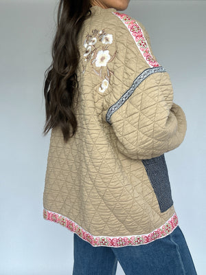 Walk With Me Quilted Jacket