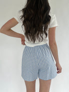Callback Boxer Shorts Blue Back