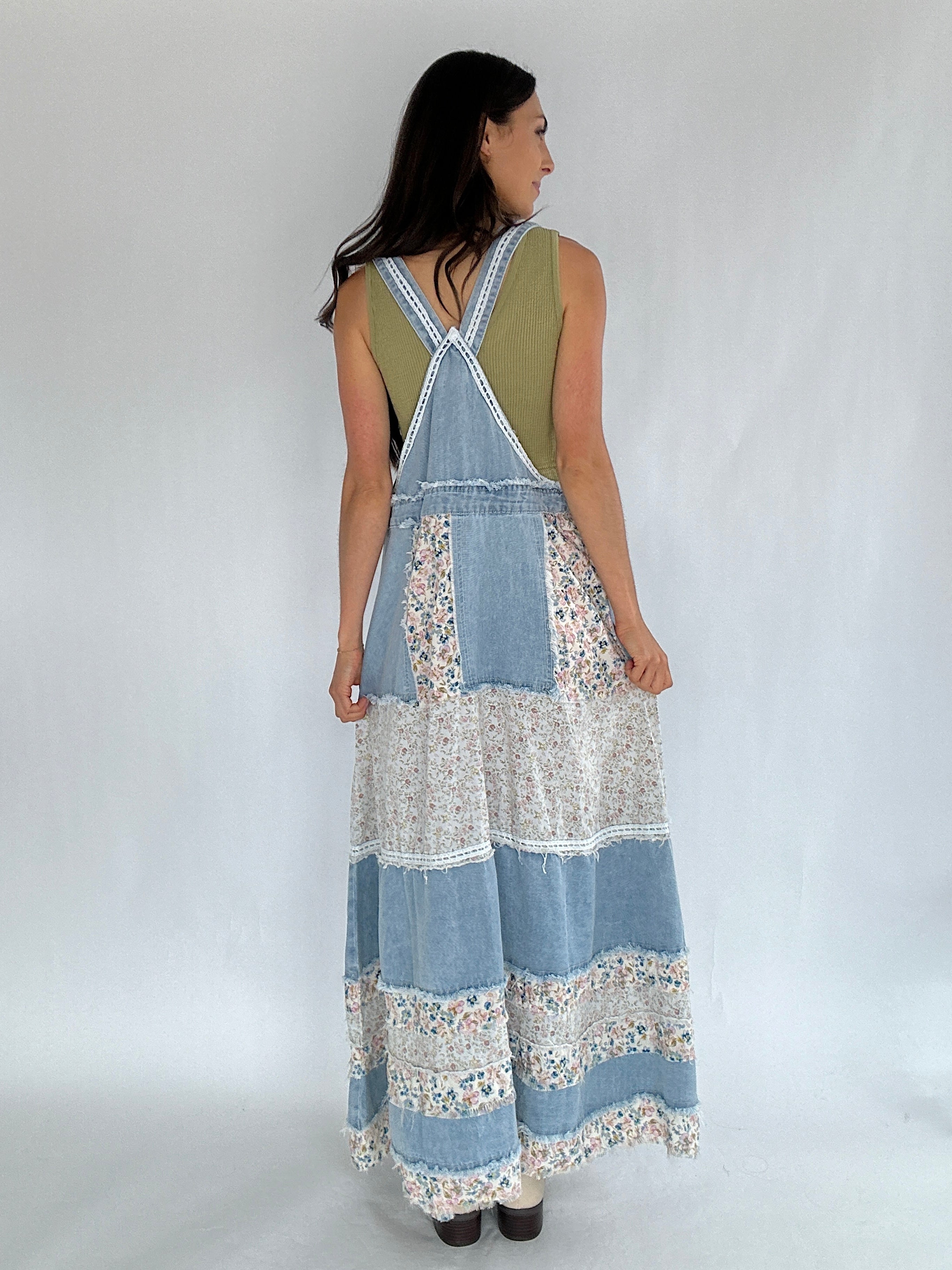 Can You Imagine Overall Dress back