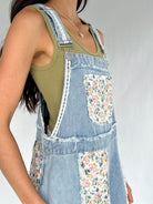 Can You Imagine Overall Dress top side detail