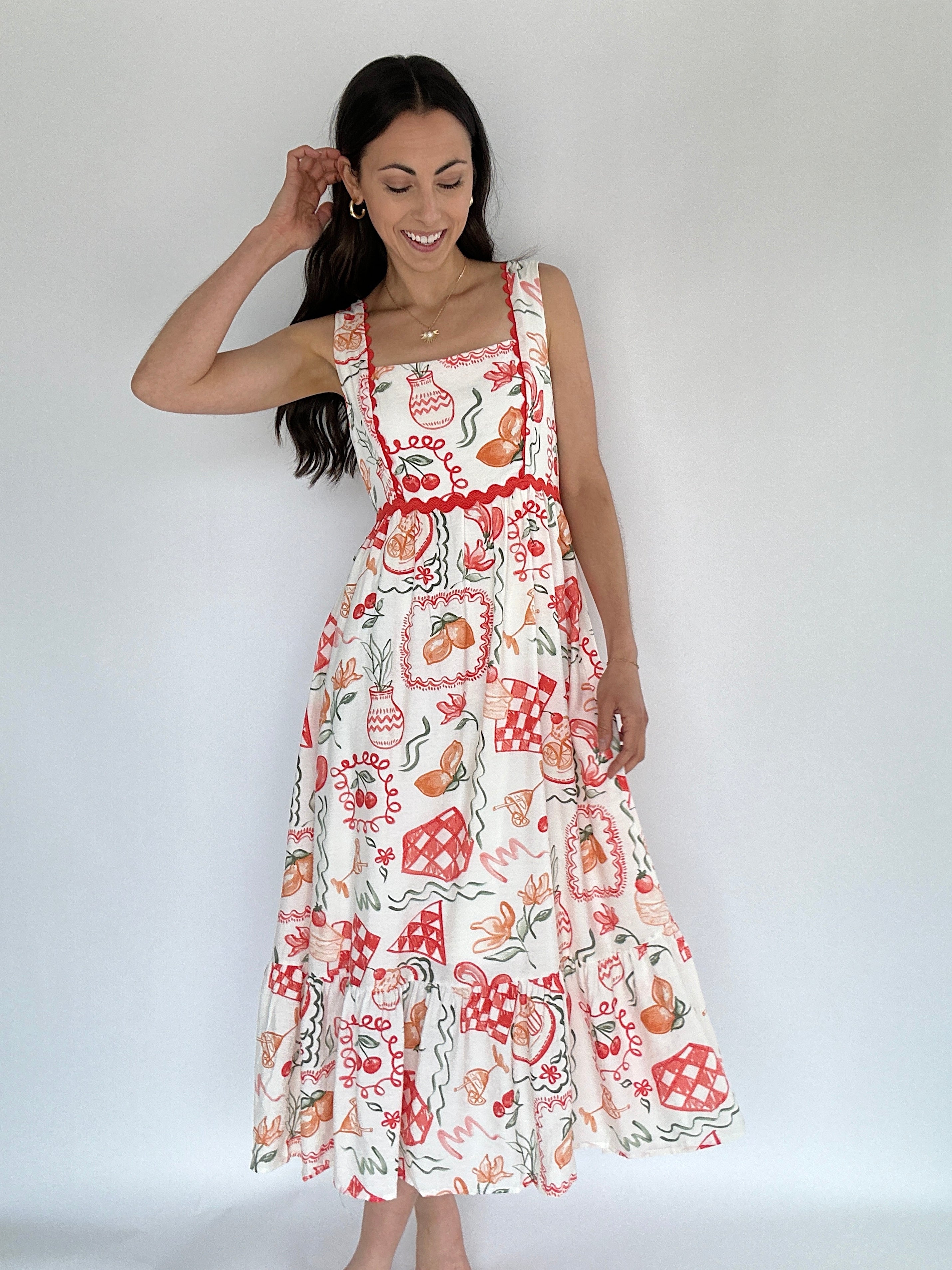 Cherry On Top Midi Dress