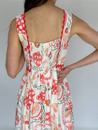 Cherry On Top Midi Dress Back Top
