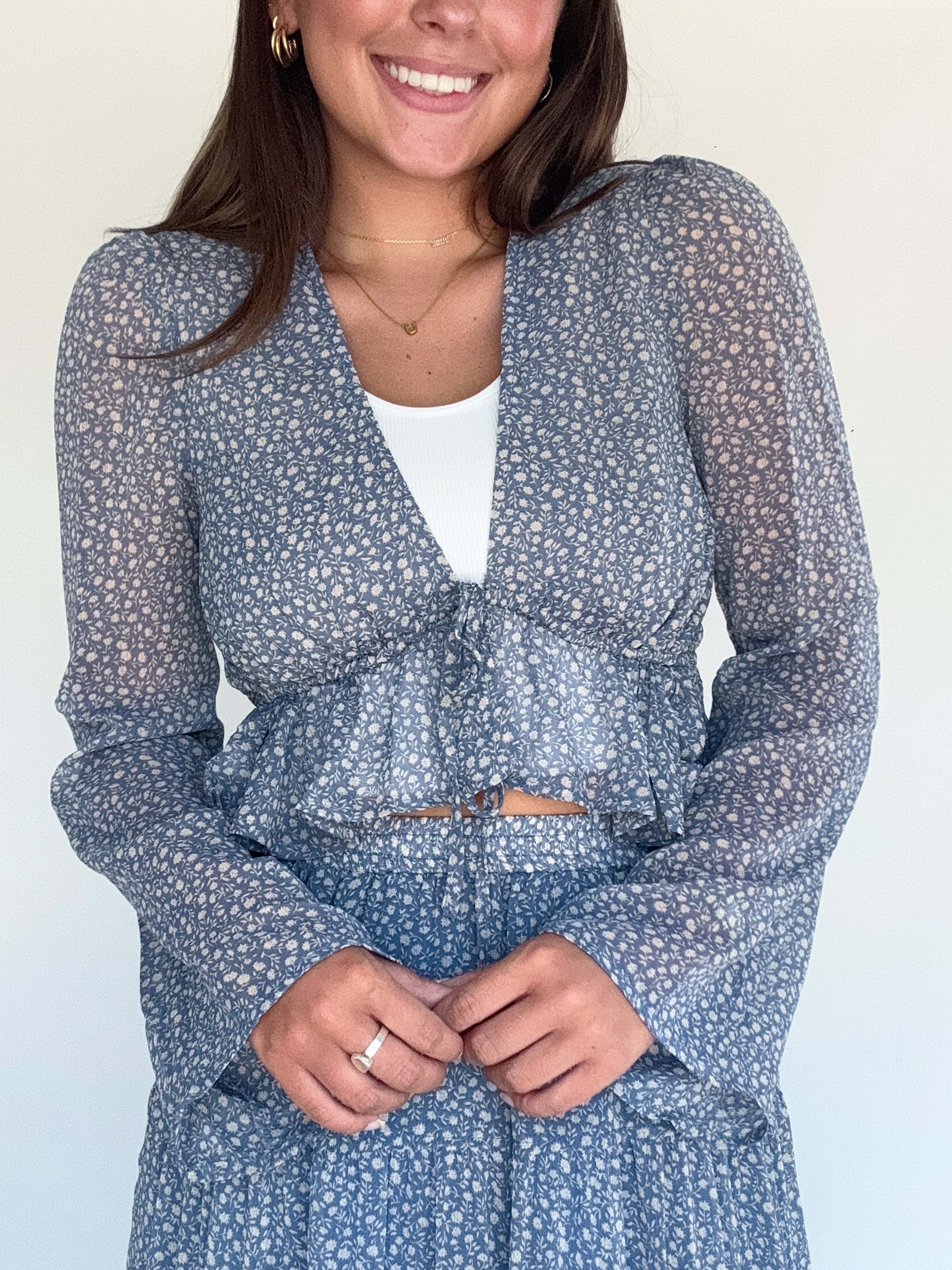 Come On Floral Top Front