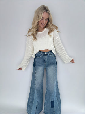 Always Almost Wide Leg Jeans