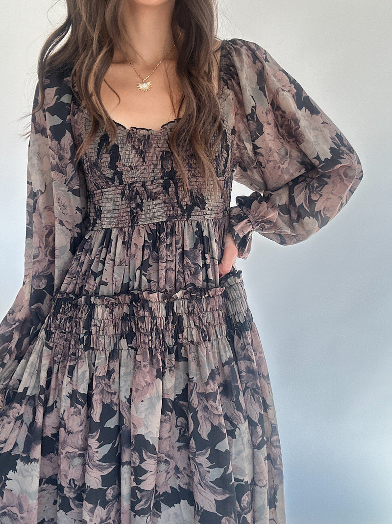 Sierra Floral Maxi Dress