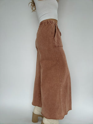 On The Road Again Pants - Red Bean