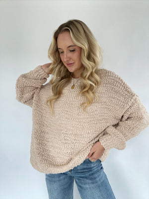 As You Know It Sweater - Oatmeal