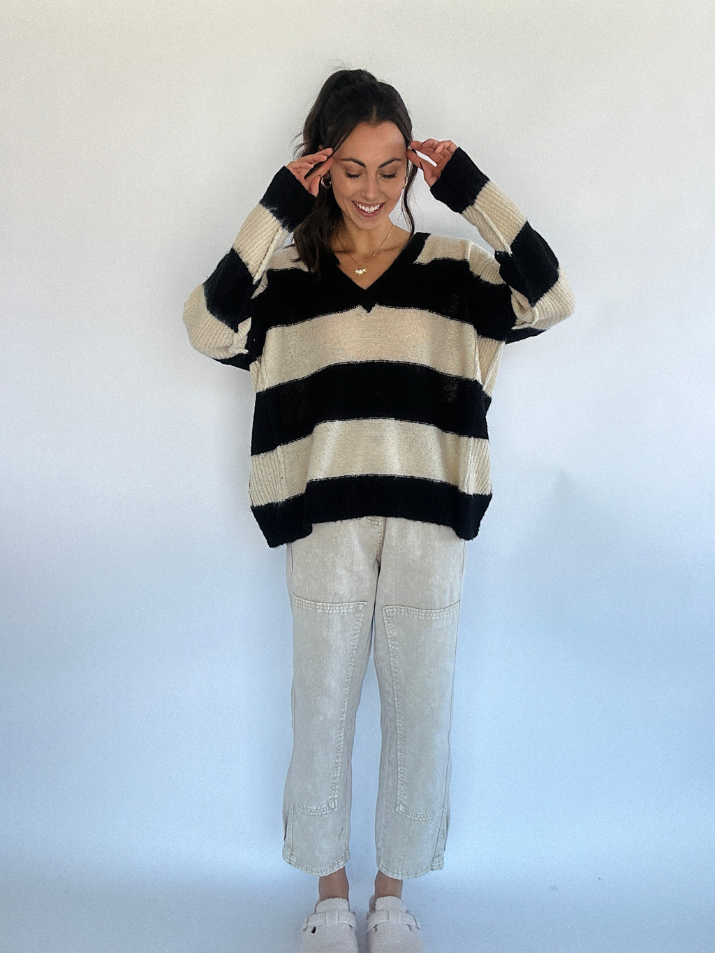 Esme Striped Sweater