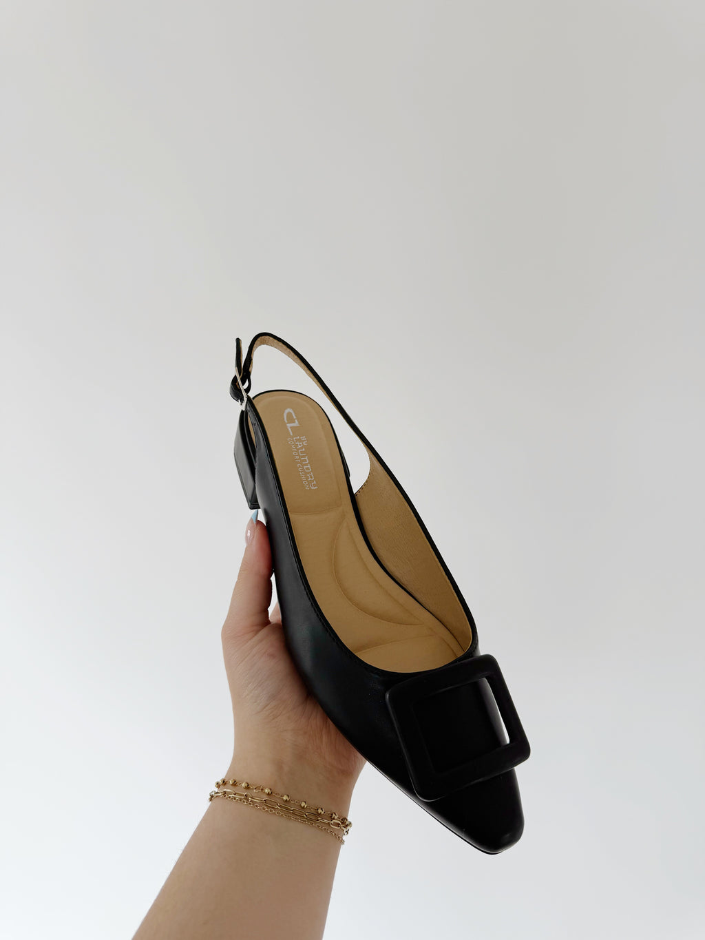 Sweetie Slingback - Smooth Black