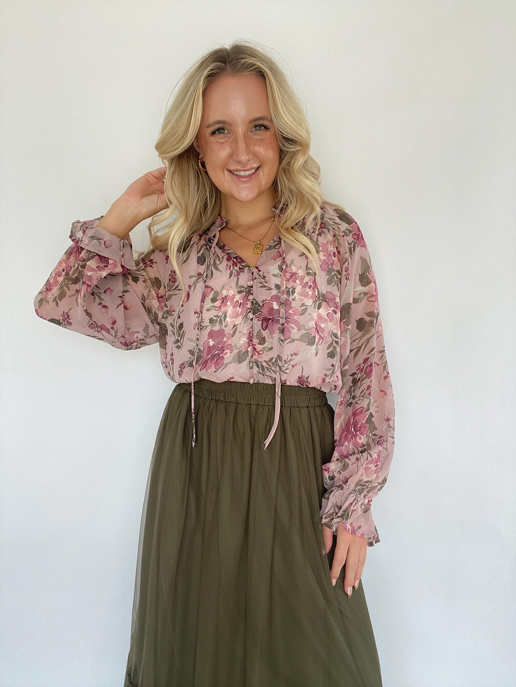 Finer Things Floral Top