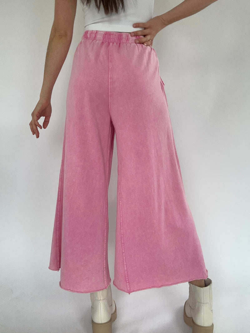 On The Road Again Pants - Barbie Pink