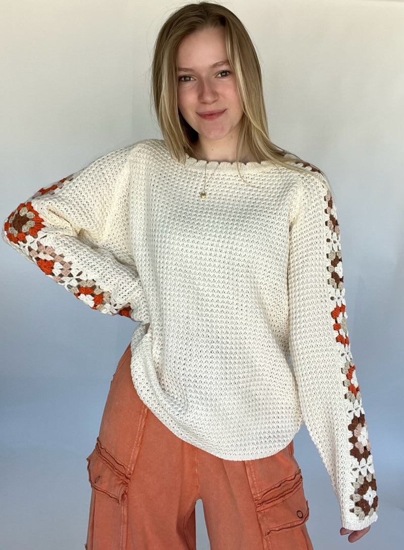 Another Day Crochet Sweater