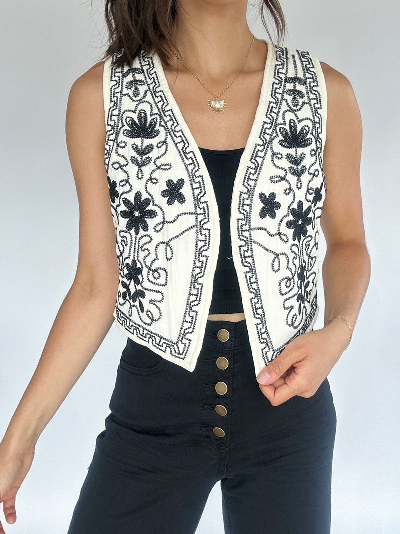 Orion Embroidered Vest