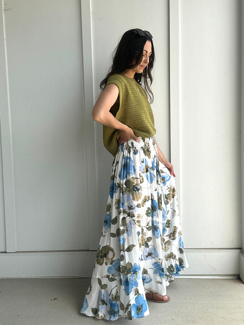 Aris Floral Maxi Skirt