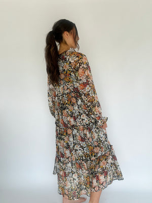 Whispering Meadow Midi Dress