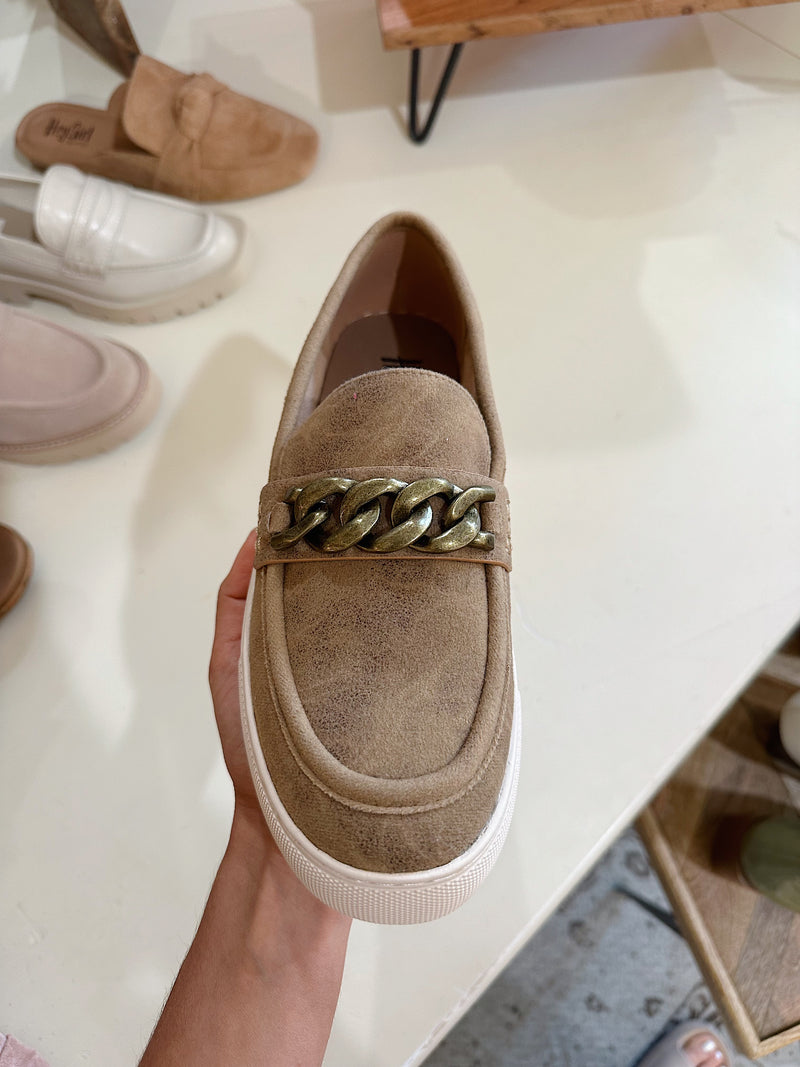 Chain Reaction Loafer - Tan